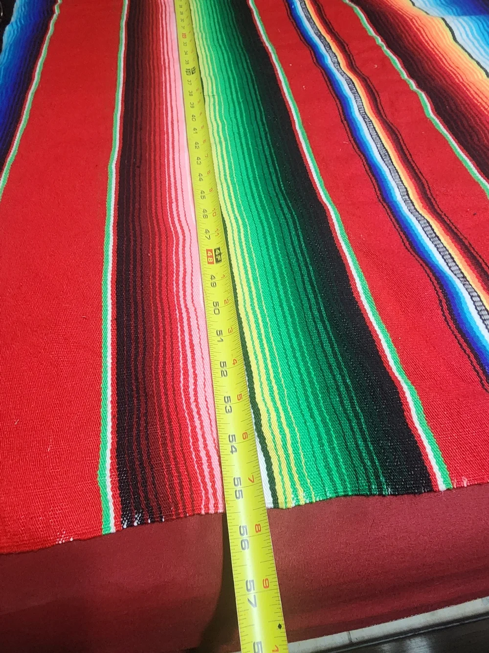 Vintage vibrant serape